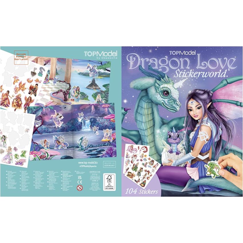 Depesche - TOPModel Dragon Love Stickerworld