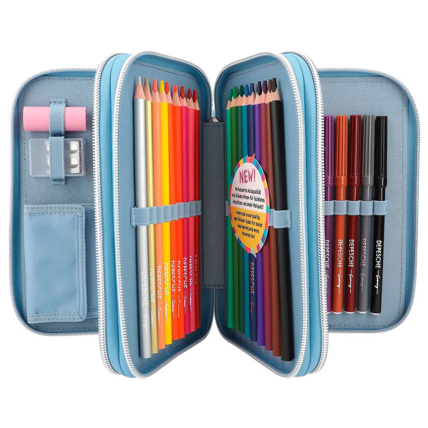 TOPModel - 3-Fach Federtasche Iceworld Eisbär