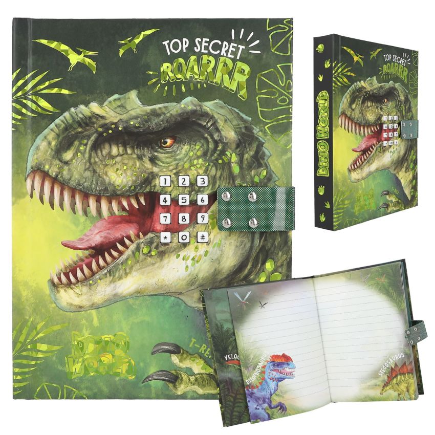 Depesche - Dino World Tagebuch mit Code & Sound