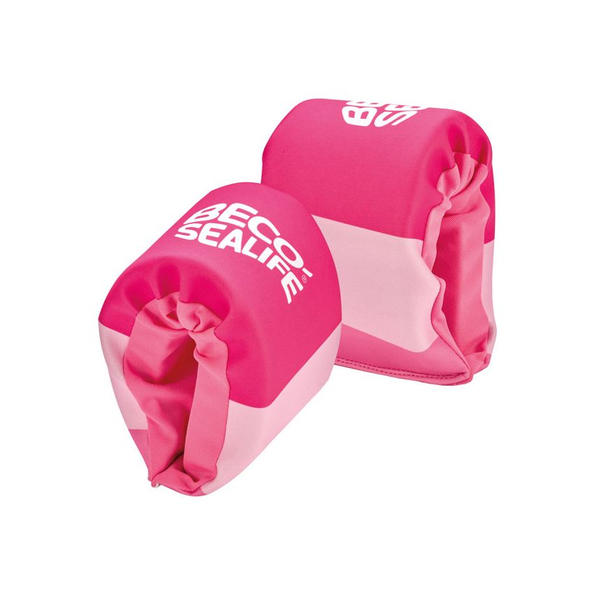 BECO - Schwimmhilfe Set Neopren pink, 2 -6 Jahren