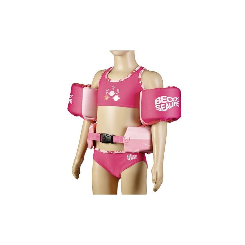BECO - Schwimmhilfe Set Neopren pink, 2 -6 Jahren