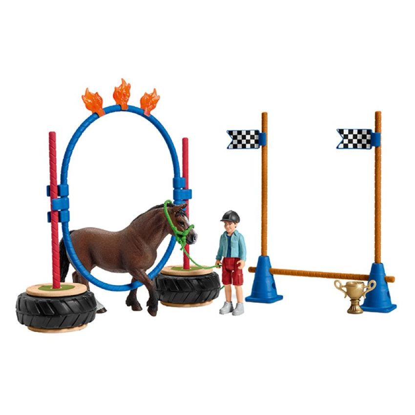 Schleich 42482 Farm World - Pony Agility Rennen