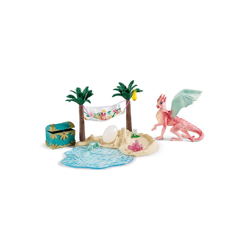 Schleich bayala 42436 - Dracheninsel mit Schatz