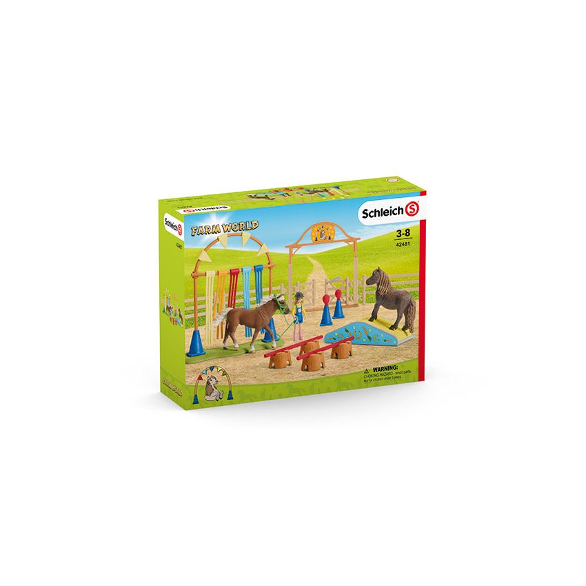 Schleich 42481 Farm World - Pony Agility Training
