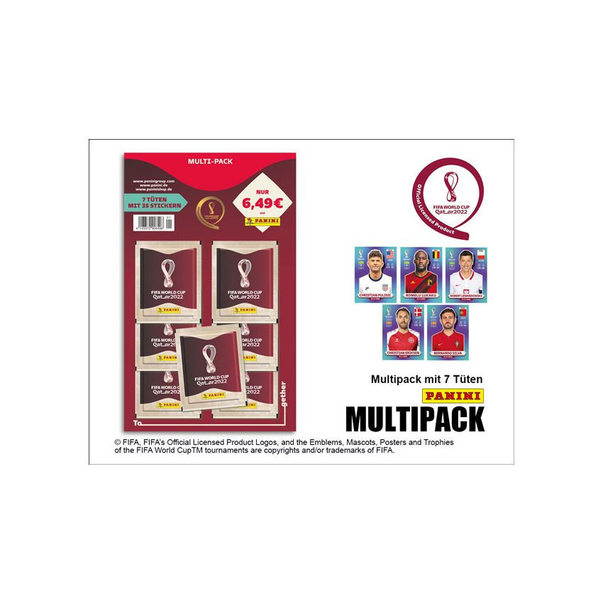 FIFA WM 2022 Sticker - Multipack