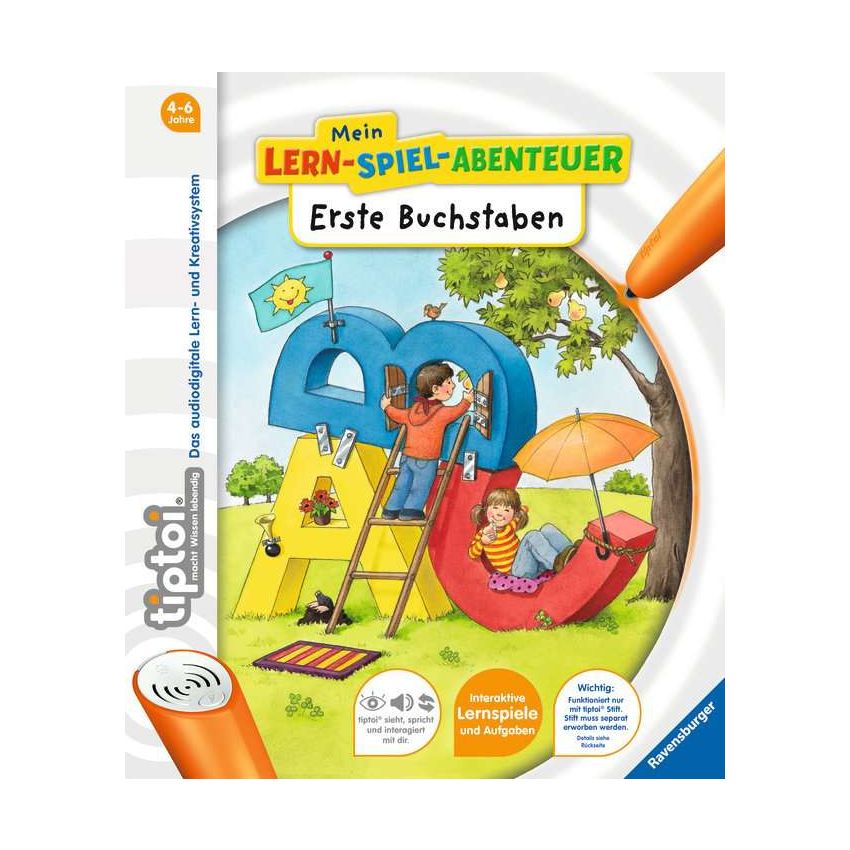 Ravensburger tiptoi® - Erste Buchstaben (ohne Stift)