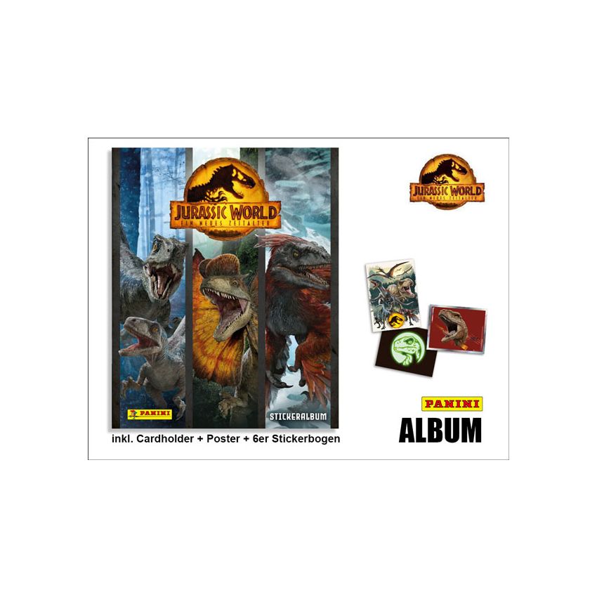 Panini Jurassic World 3 Hybrid - Album