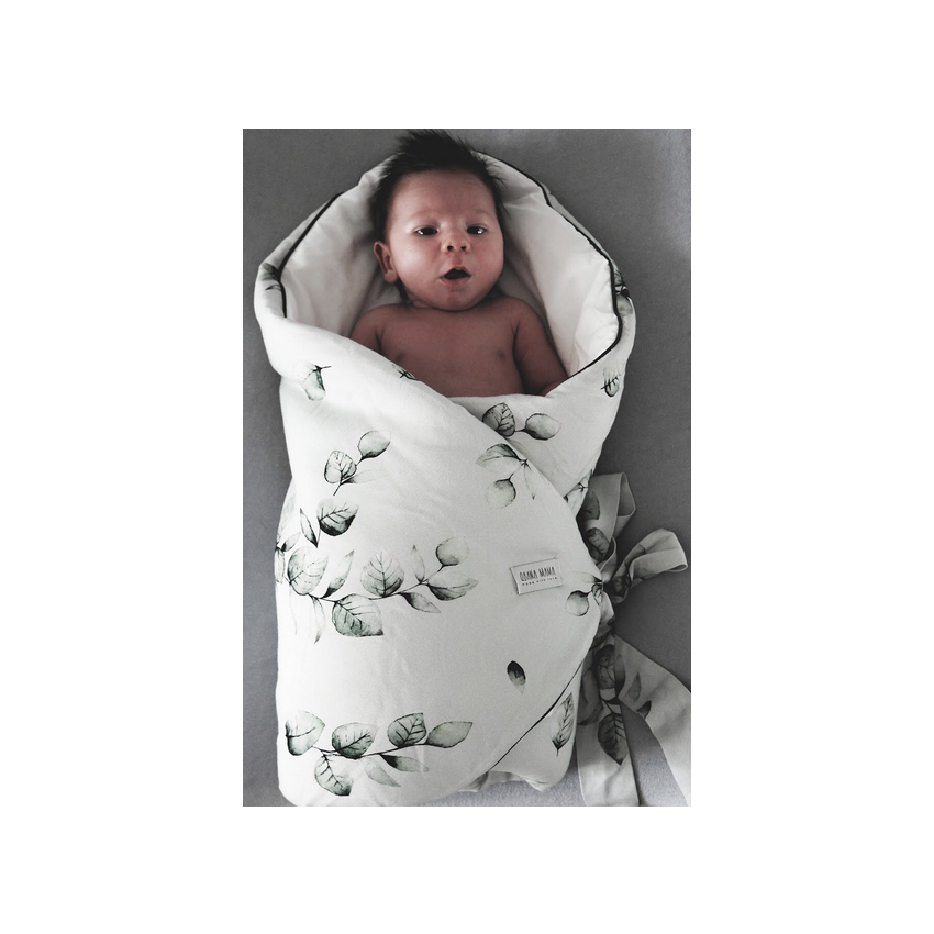 Qbana Mama - Baby- Wrap Eukalyptus