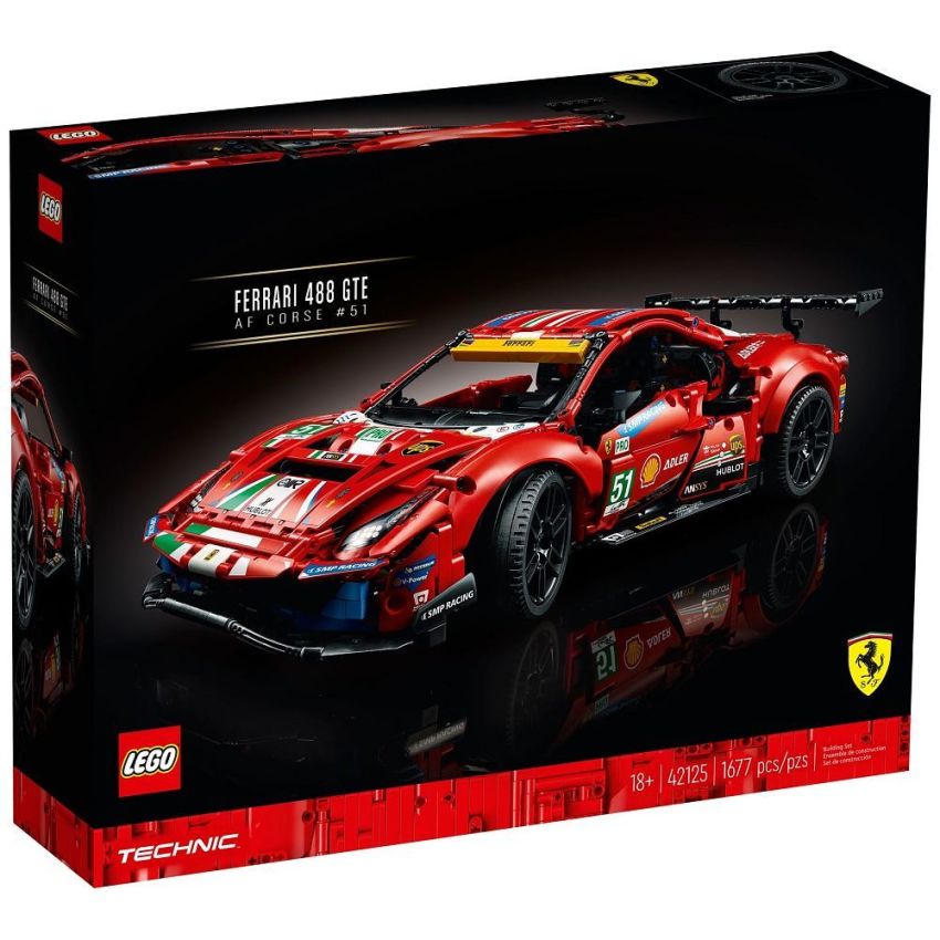 LEGO® Technic 42125 - Ferrari 488 GTE 