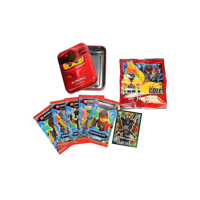 LEGO® Ninjago Serie 7 - Trading Cards - Mini-Tin Dose rot