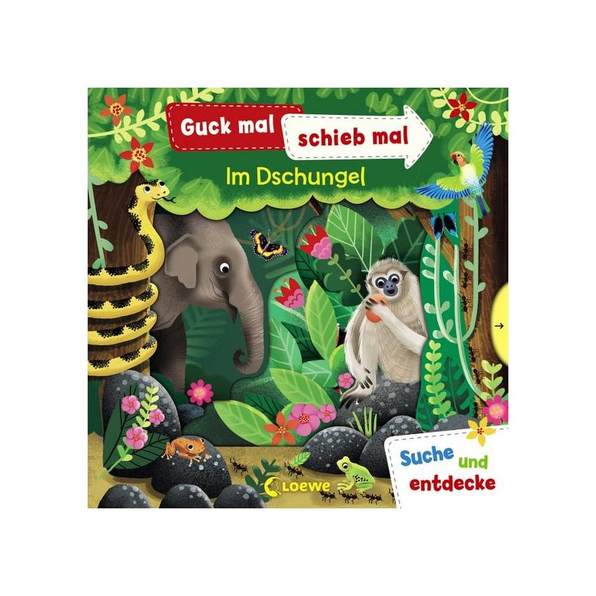 Loewe Verlag - Guck mal, schieb mal! Suche und entdecke - Dschungel