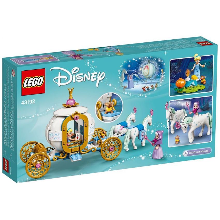 LEGO® Disney™ Princess 43192 - Cinderellas königliche Kutsche