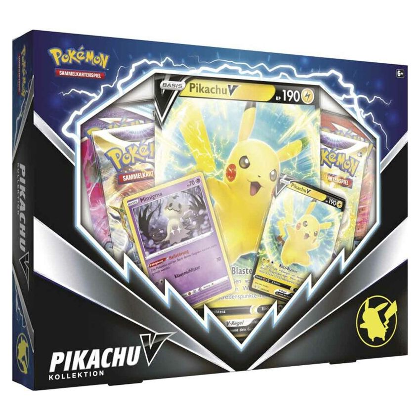 AMIGO - Pokemon Pikachu V Box - Deutsch