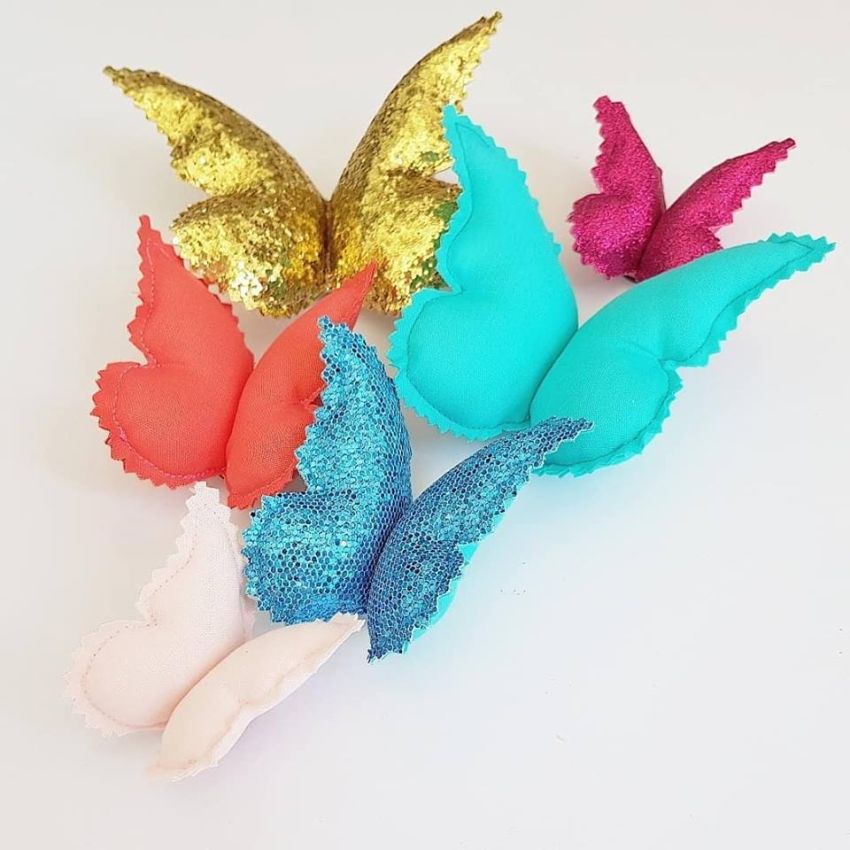 Little Custom Creations - Schmetterlingset Wanddeko Tropicana