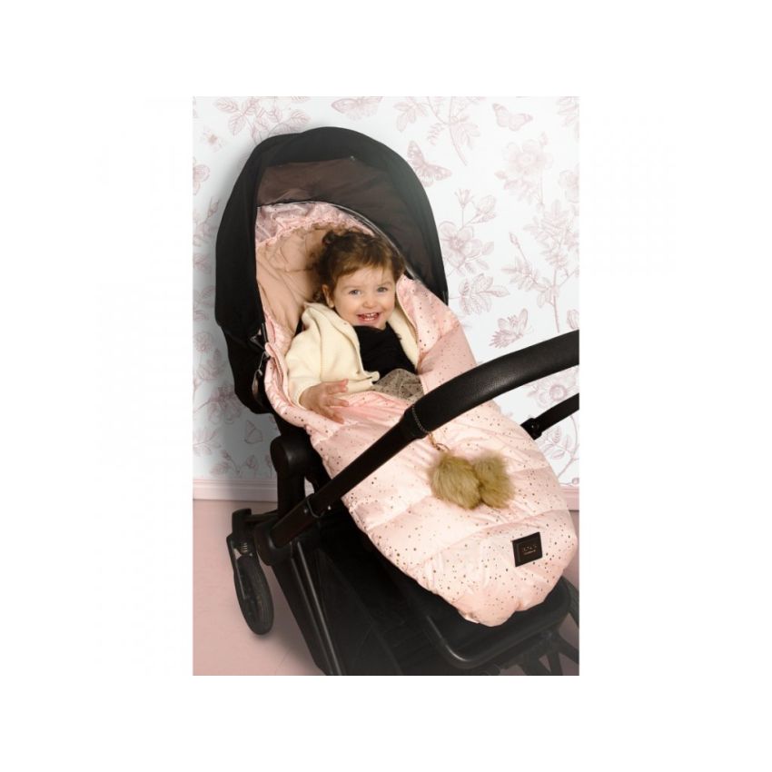 Bjällra of Sweden - Fusssack Pink Gold Dust