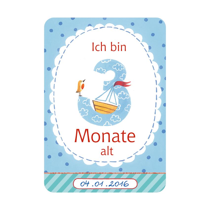 Coppenrath - Glücksmomente - Babys erstes Jahr Meilensteinkarten