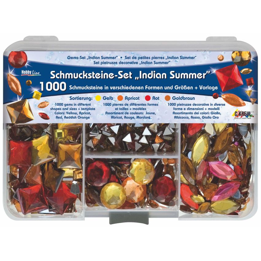 KREUL -  Schmucksteine Set Indian Summer