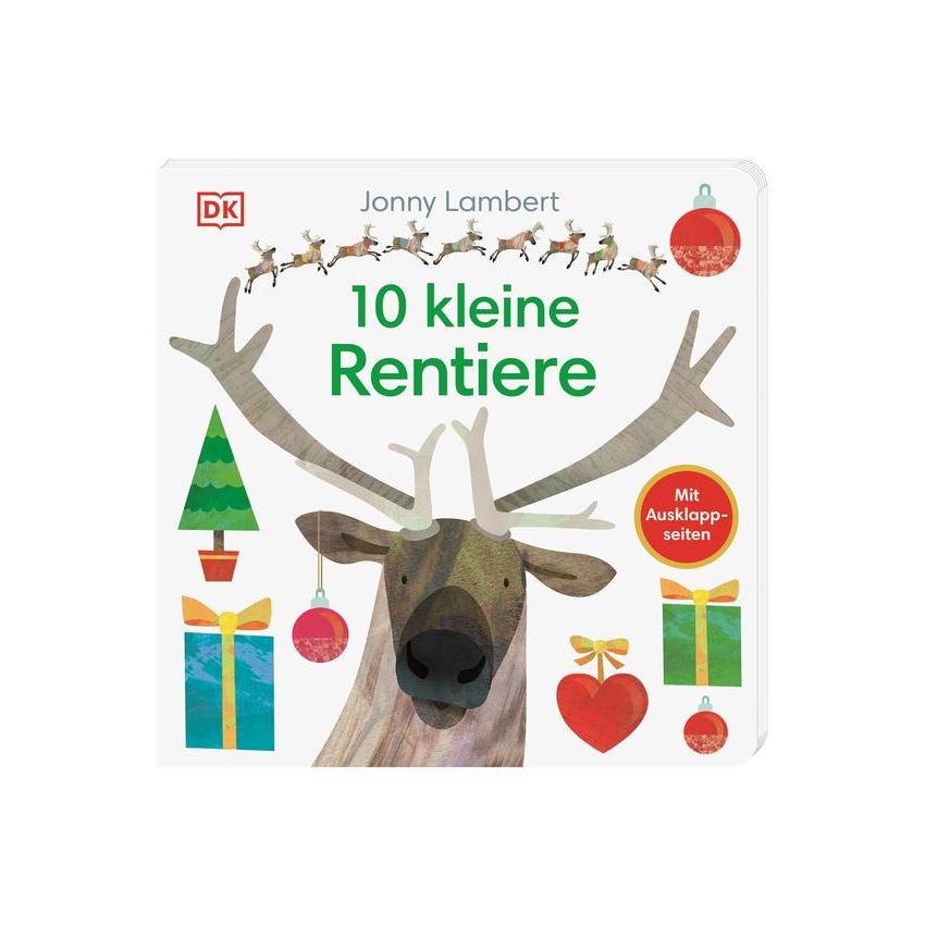 Dorling Kindersley - 10 kleine Rentiere - Erstes zählen