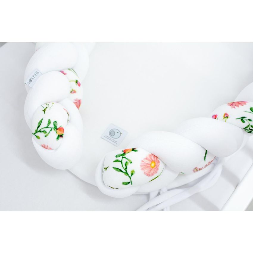 Sparrow - Babynest Bettschlange Babynest 2 in 1 Flowers