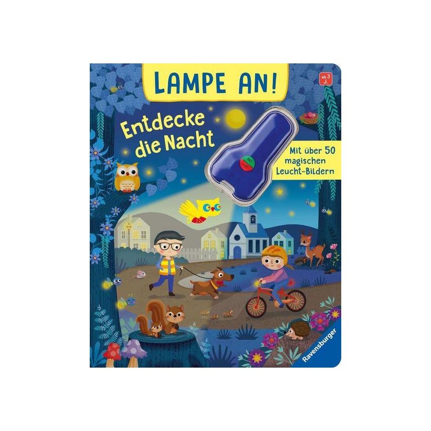 Ravensburger - Lampe an! Entdecke die Nacht - Magische Bilder