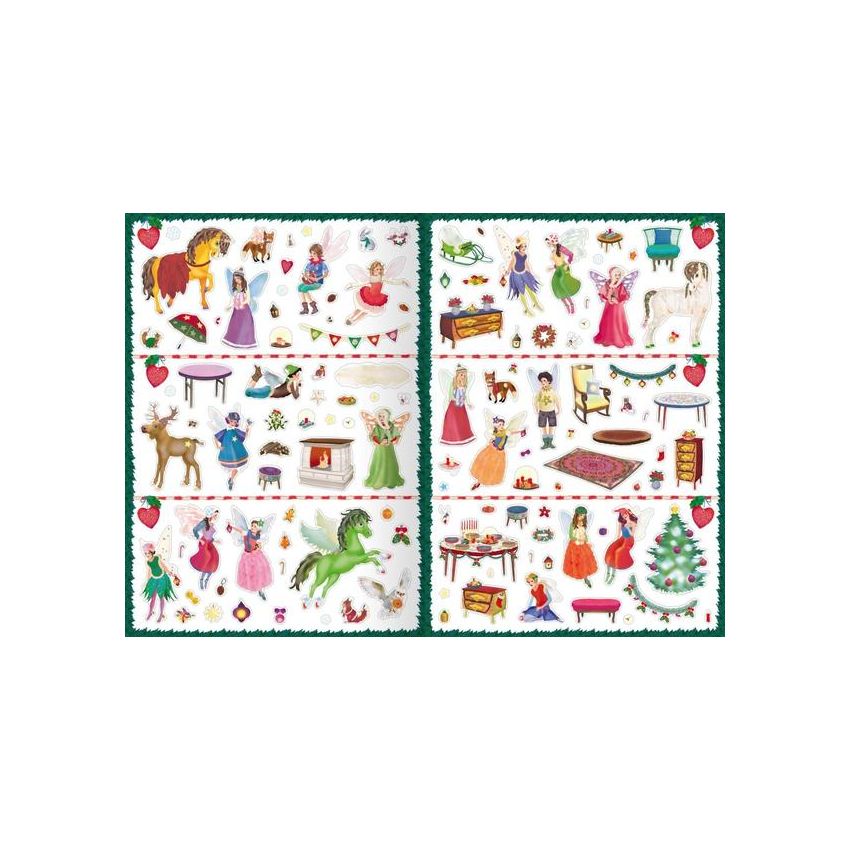 Adventskalender: Mein Feen-Stickerbuch für den Advent