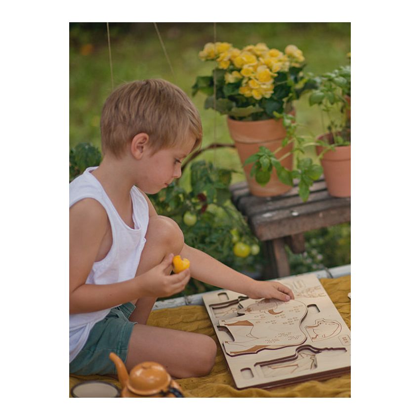 Stuka Puka - Holz Puzzle Ach Du liebes Reh (deutsch)