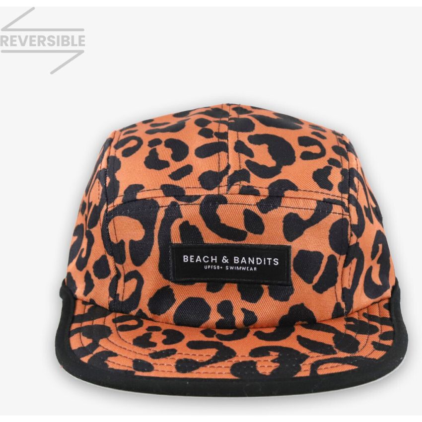 Beach & Bandits - Cap wendbar Coco Leopard