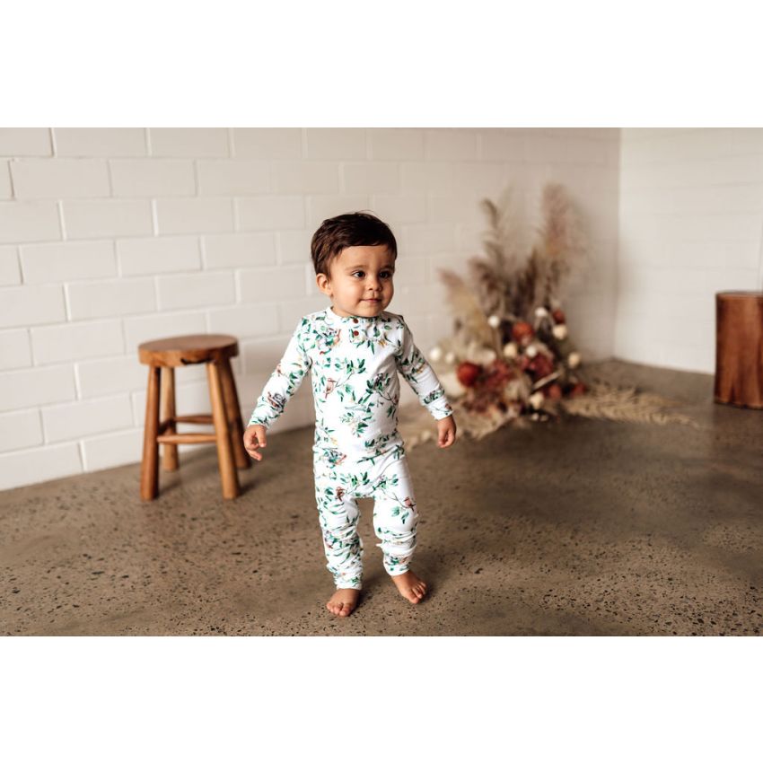 Snuggle Hunny - Strampler Eukalyptus