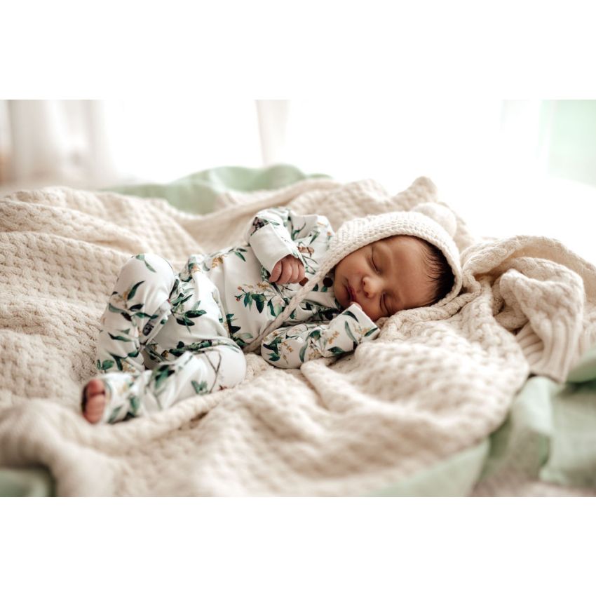 Snuggle Hunny - Strampler Eukalyptus
