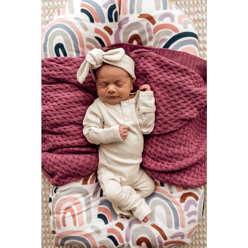 Snuggle Hunny - Strampler Halo Creme