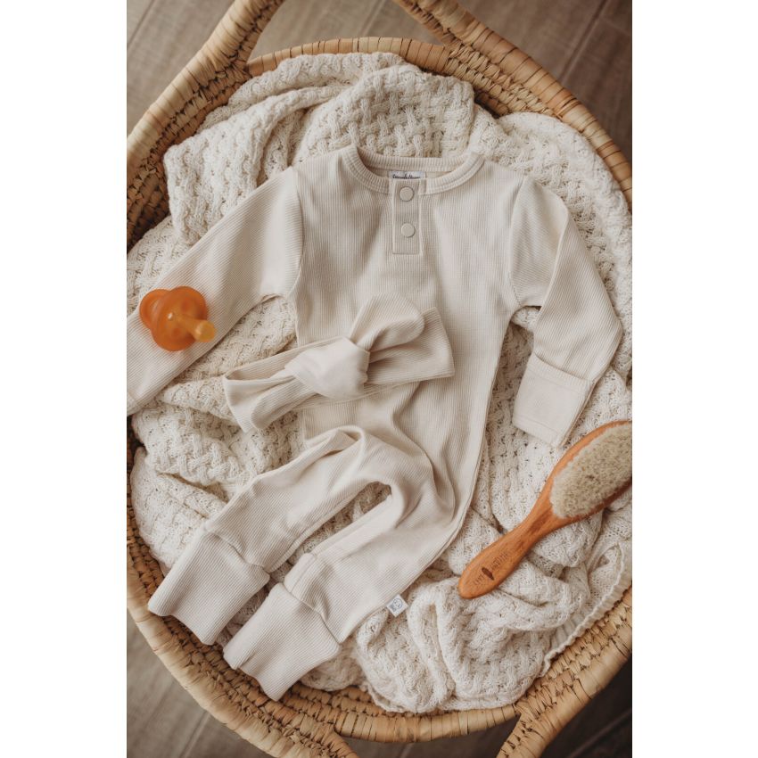 Snuggle Hunny - Strampler Halo Creme