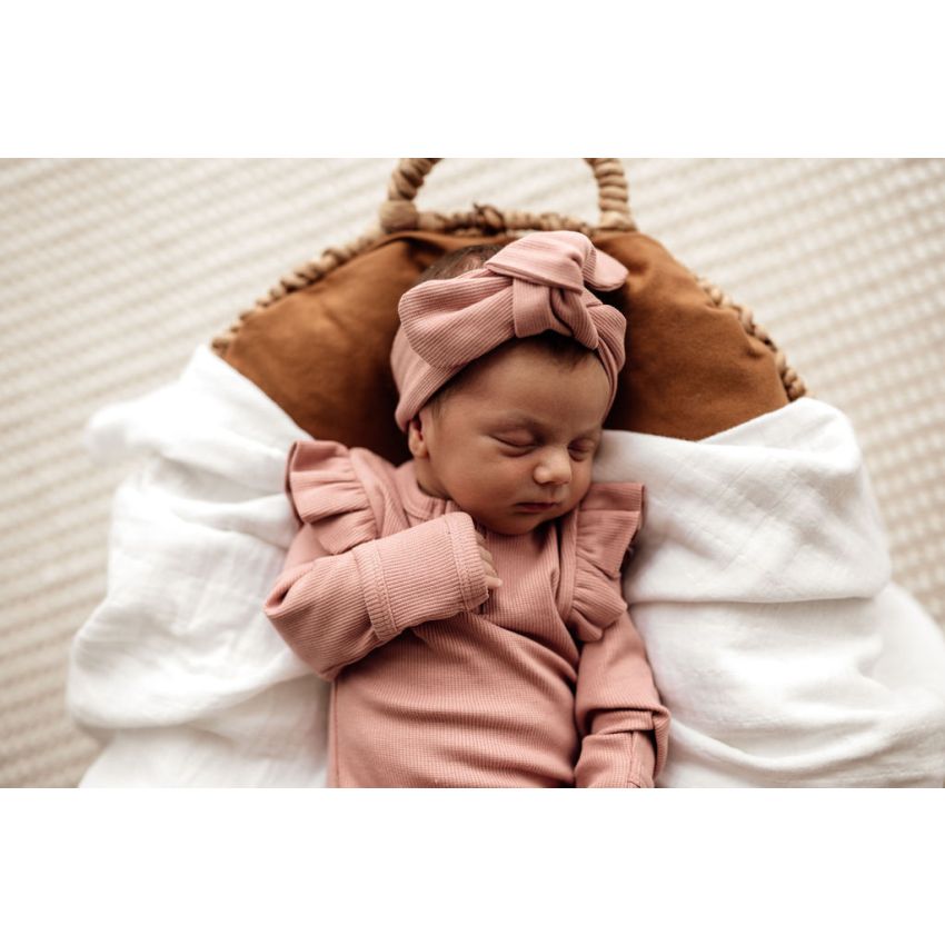 Snuggle Hunny - Strampler Rose