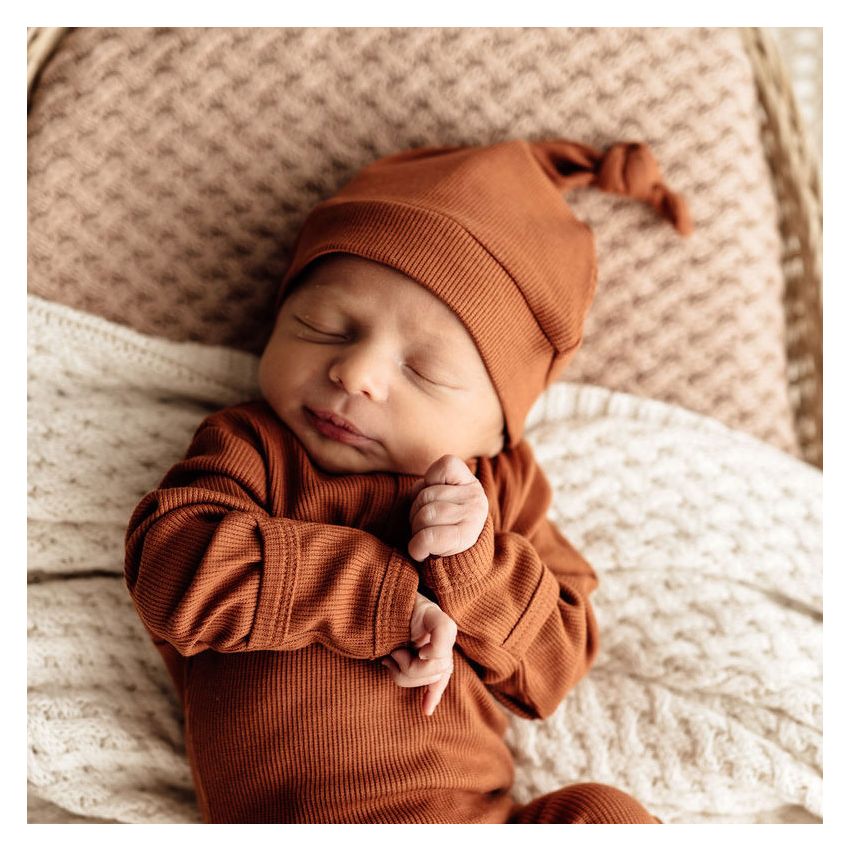 Snuggle Hunny - Newborn Beanie Ripped Biscuit