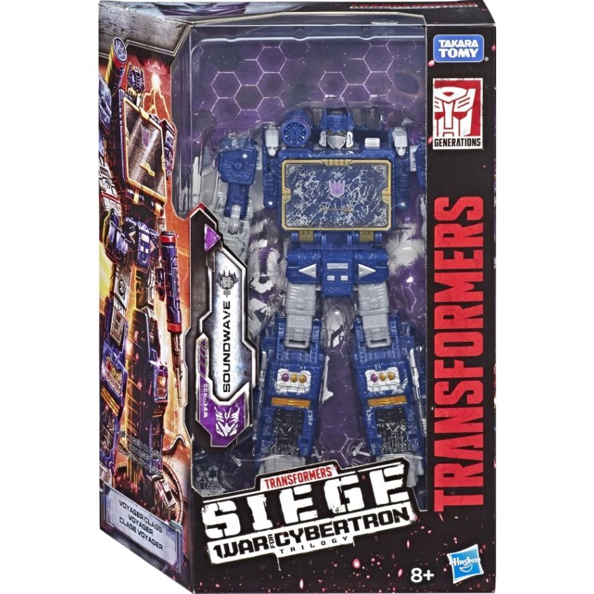 Hasbro - Transformers GEN WFC Voyager Figur Soundwave