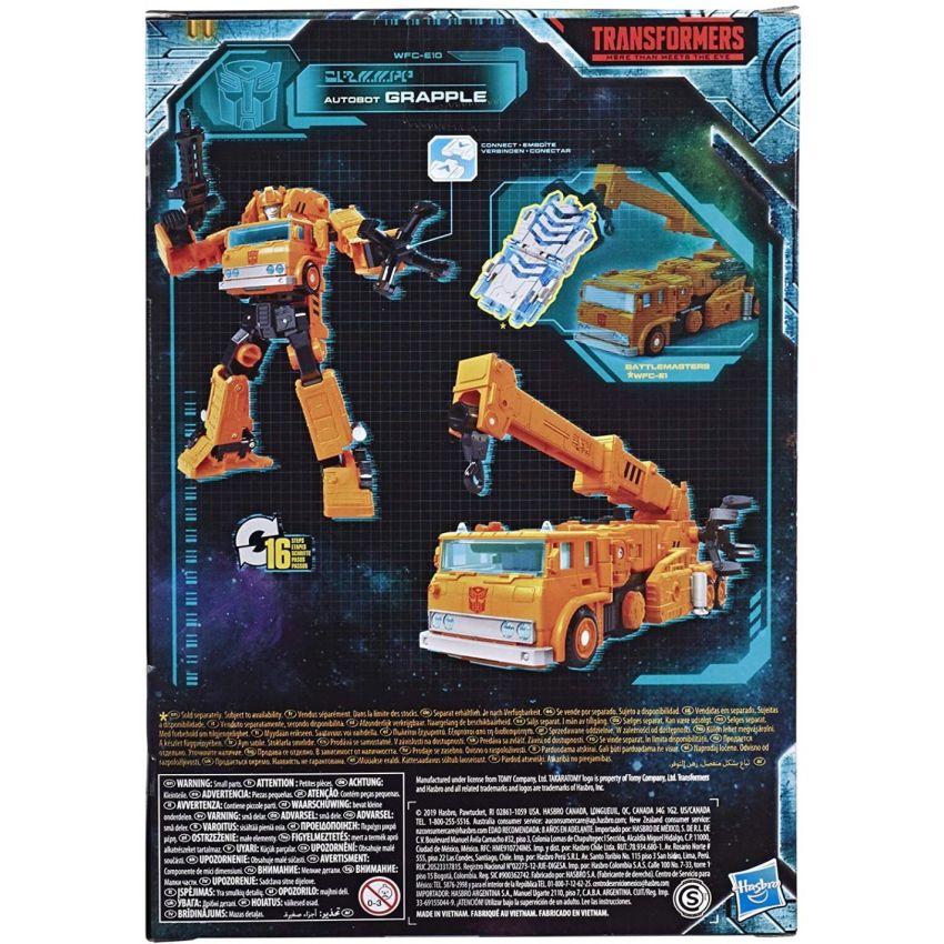 Hasbro - Transformers GEN WFC Voyager Figur Grapple