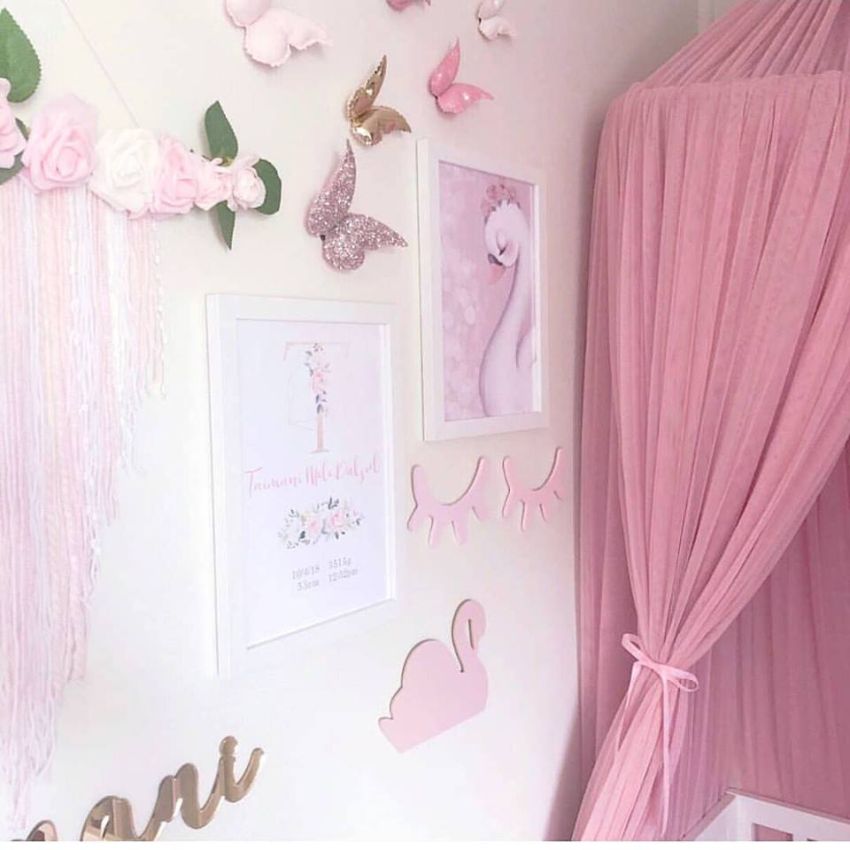 Little Custom Creations - Schmetterlingset Wanddeko Baby got Glam