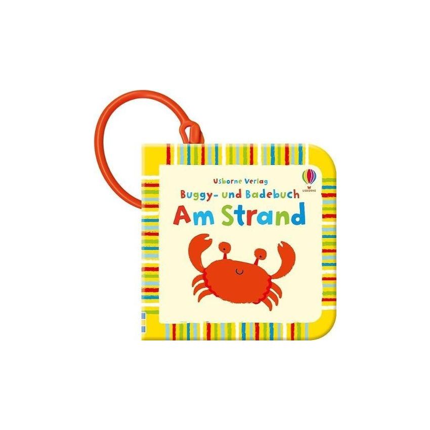 Usborne Verlag - Buggy- und Badebuch: Am Strand