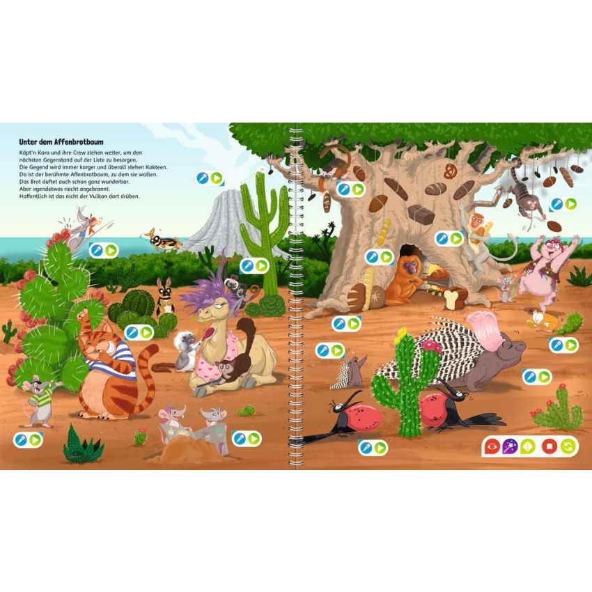 Ravensburger tiptoi® - CREATE Die magische Insel der Tiere (ohne Stift)