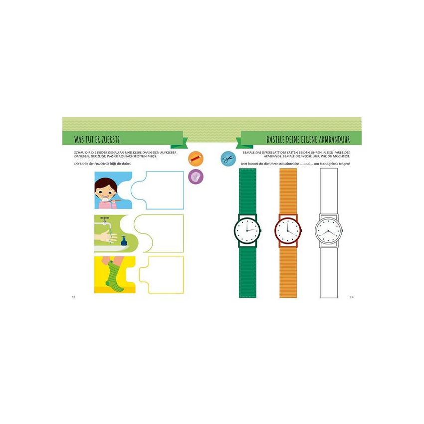 WSKids -  Mein erstes Buch – Die Uhrzeit