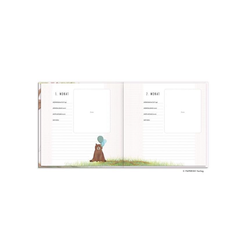 Paperish - Babyalbum - Unser Erstes Gemeinsames Jahr