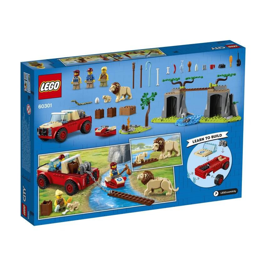 LEGO® City 60301 - Tierrettungs-Geländewagen