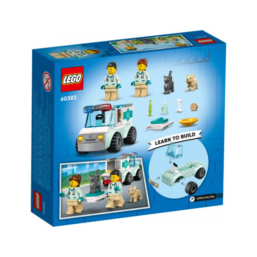 LEGO® City 60382 - Tierrettungswagen