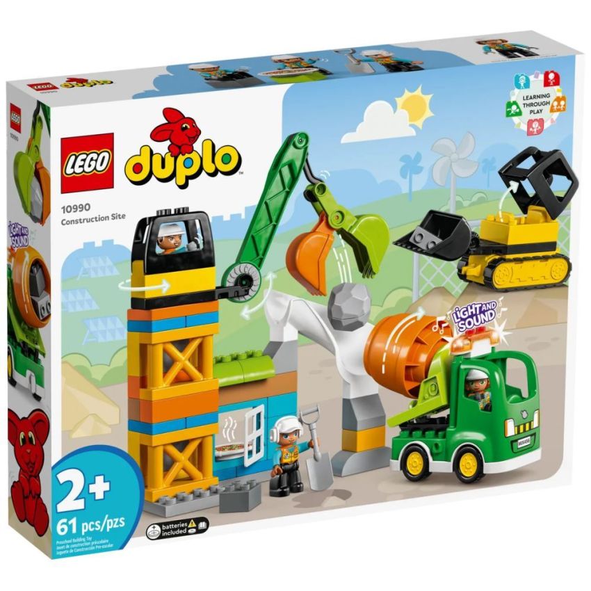 LEGO® Duplo 10990 - Baustelle mit Baufahrzeugen