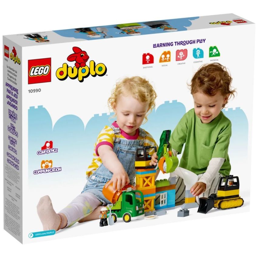 LEGO® Duplo 10990 - Baustelle mit Baufahrzeugen