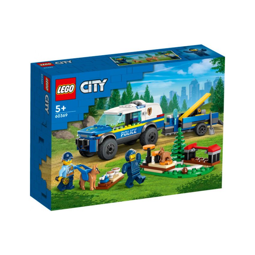 LEGO® City 60369 - Mobiles Polizeihunde-Training