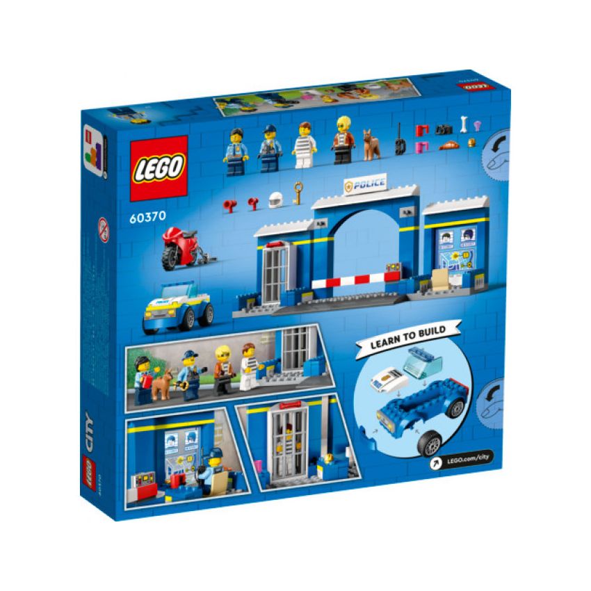 LEGO® City 60370 - Ausbruch aus der Polizeistation