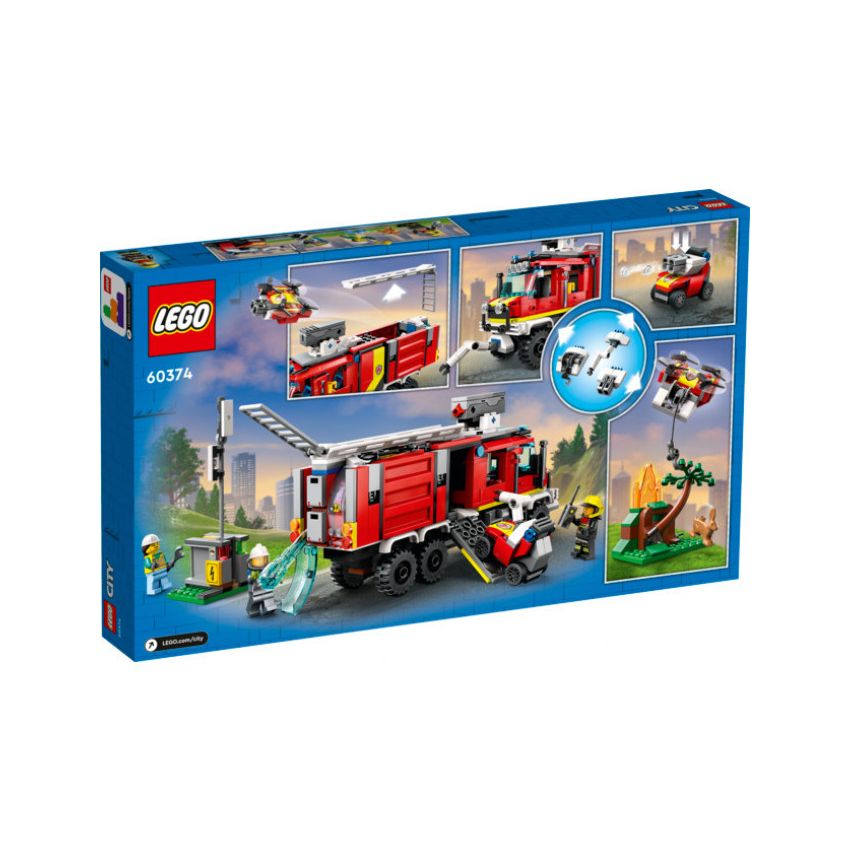 LEGO® City 60374 - Einsatzleitwagen der Feuerwehr