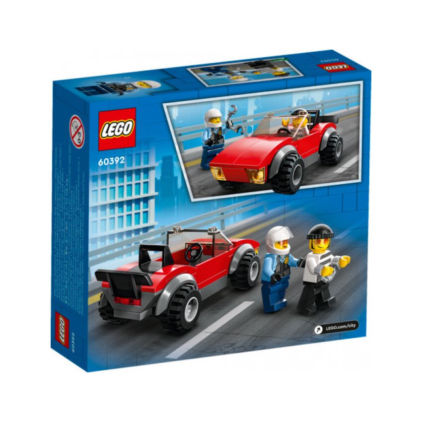 LEGO® City 60392 - Verfolgungsjagd mit dem Polizeimotorrad