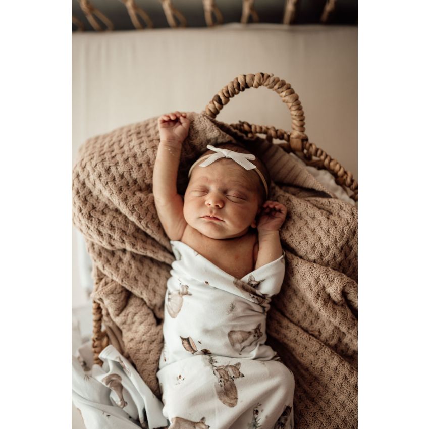 Snuggle Hunny - Swaddledecke Fox mit Beanie