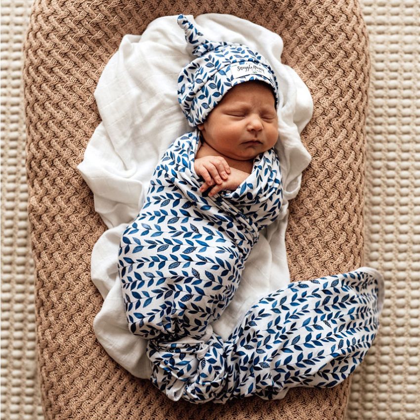 Snuggle Hunny - Swaddledecke Nightshade mit Beanie